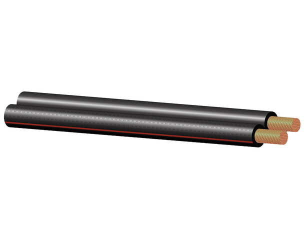 Procab RZ15/1 Speaker cable red/ black 2x1.5mm² 100m